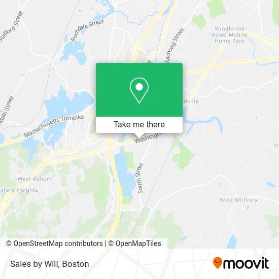 Sales by Will map