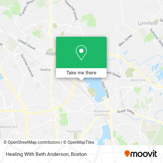 Healing With Beth Anderson map