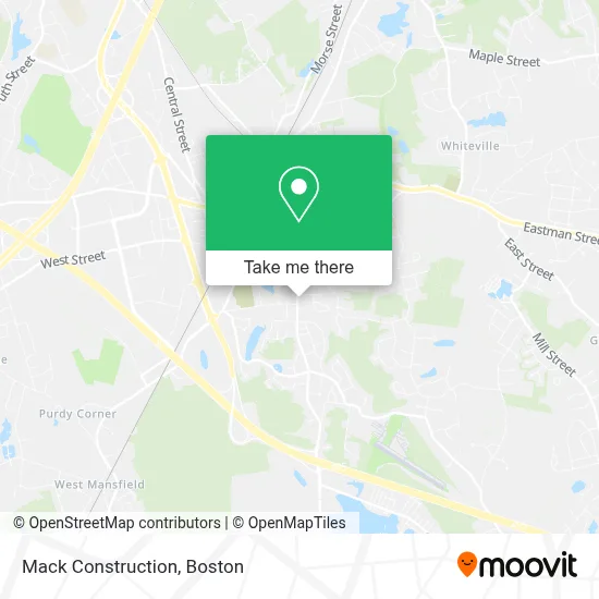 Mack Construction map