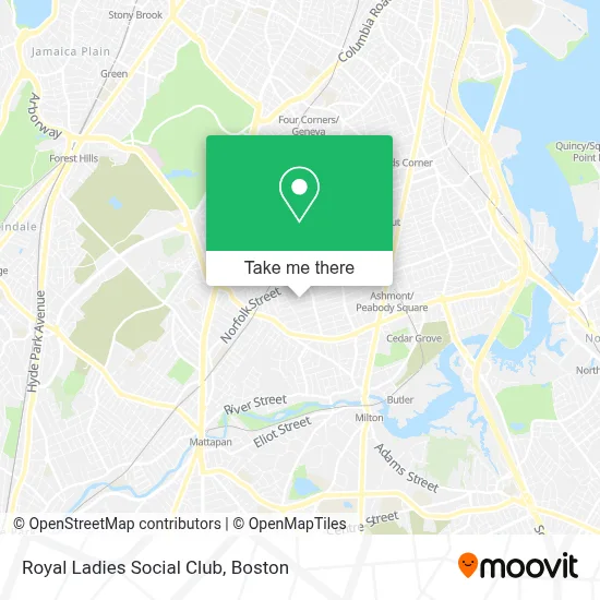 Royal Ladies Social Club map