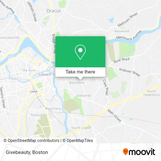 Givebeauty map