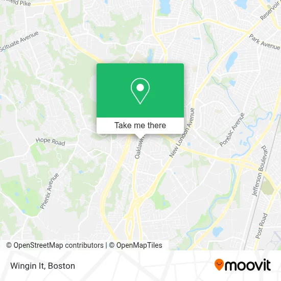 Wingin It map