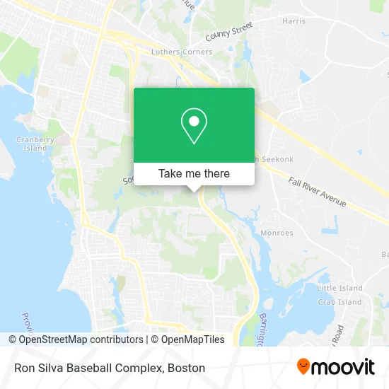 Ron Silva Baseball Complex map