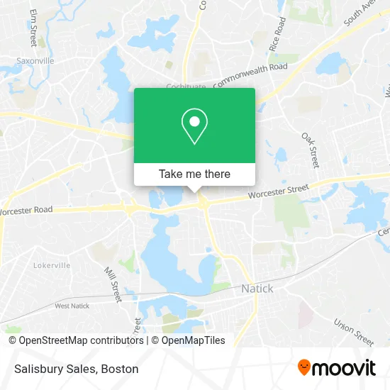 Salisbury Sales map