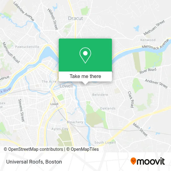 Universal Roofs map