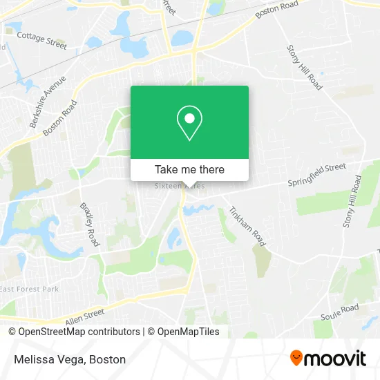 Melissa Vega map