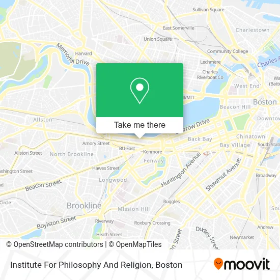 Institute For Philosophy And Religion map