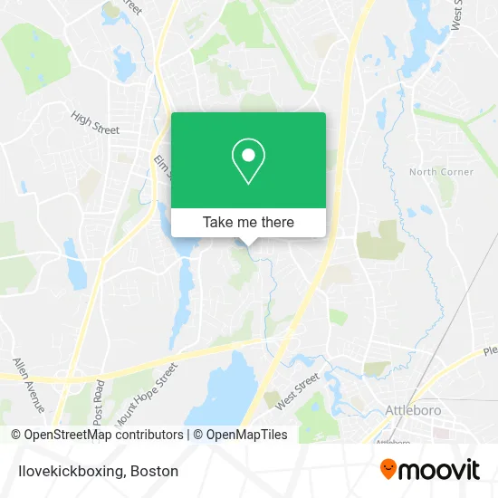 Ilovekickboxing map