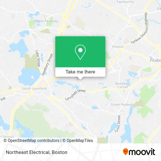 Northeast Electrical map