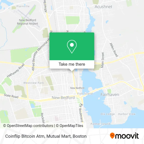 Coinflip Bitcoin Atm, Mutual Mart map