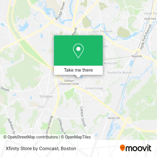 Xfinity Store by Comcast map