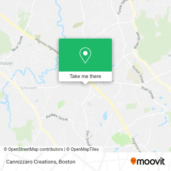 Cannizzaro Creations map