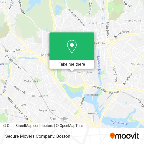 Secure Movers Company map