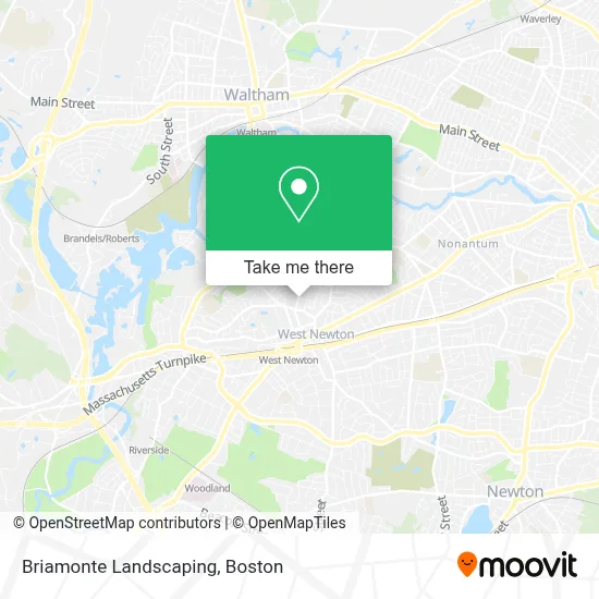 Briamonte Landscaping map