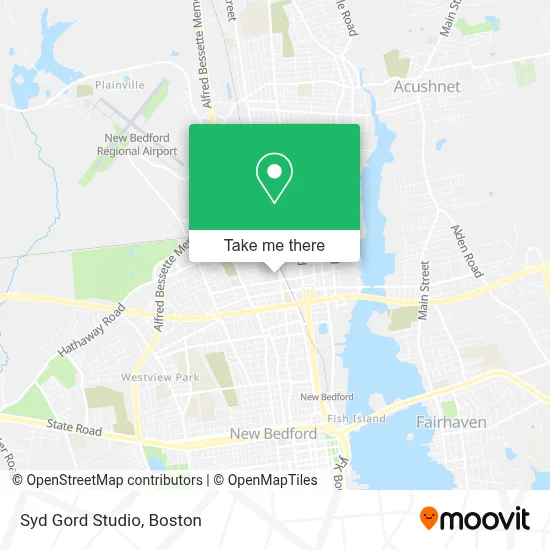 Syd Gord Studio map