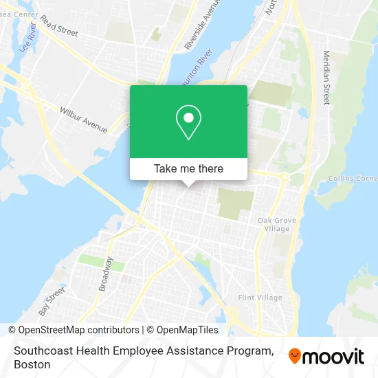 Southcoast Health Employee Assistance Program map