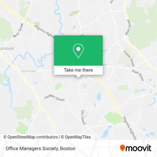 Office Managers Society map