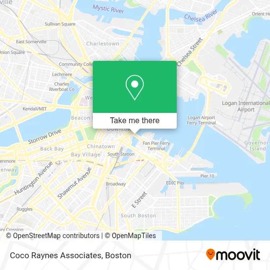 Coco Raynes Associates map