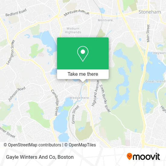 Gayle Winters And Co map