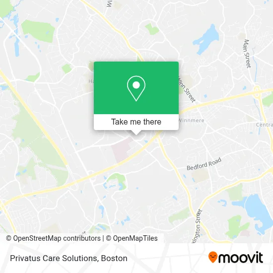 Privatus Care Solutions map