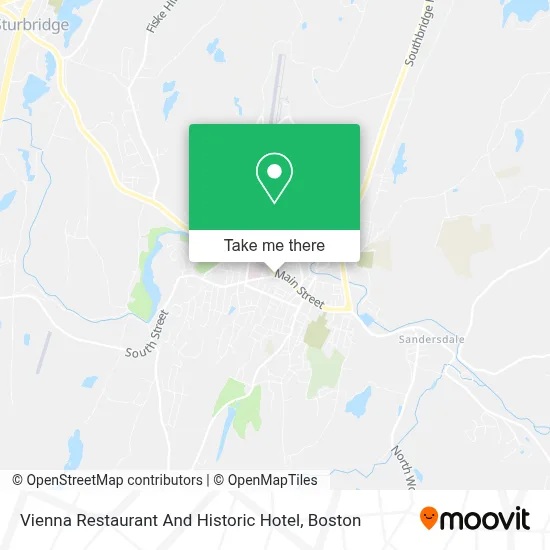 Vienna Restaurant And Historic Hotel map