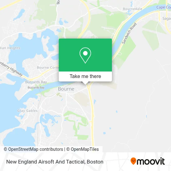 New England Airsoft And Tactical map
