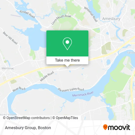 Amesbury Group map