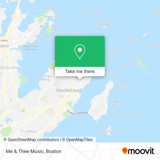 Me & Thee Music map