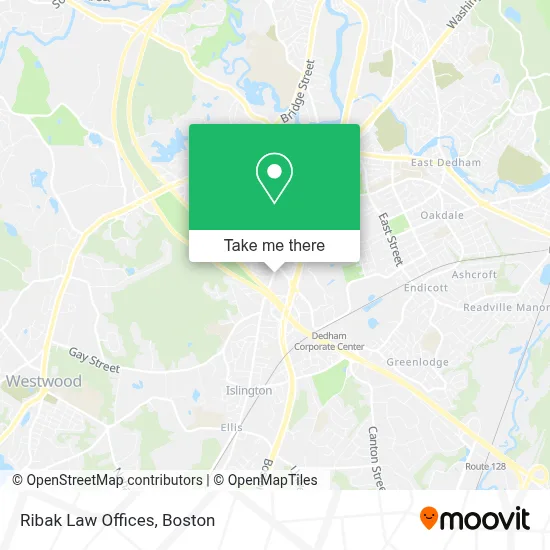 Ribak Law Offices map
