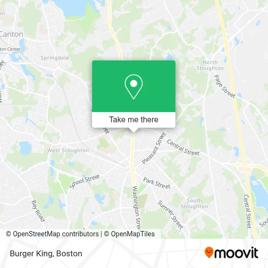 Burger King map