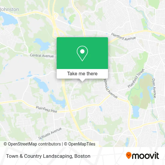 Town & Country Landscaping map