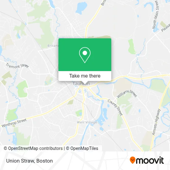 Union Straw map