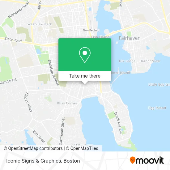 Iconic Signs & Graphics map