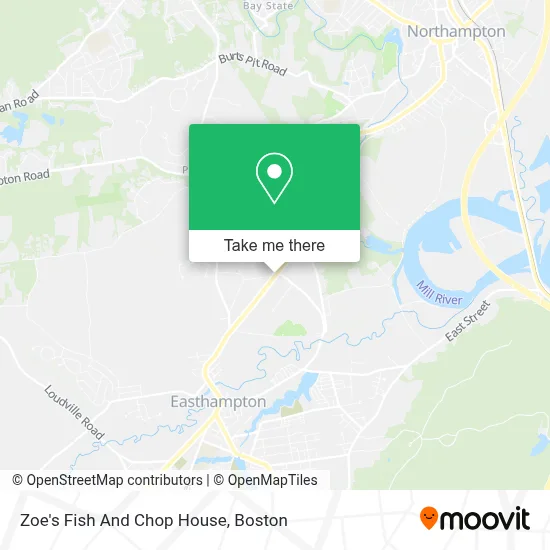 Zoe's Fish And Chop House map