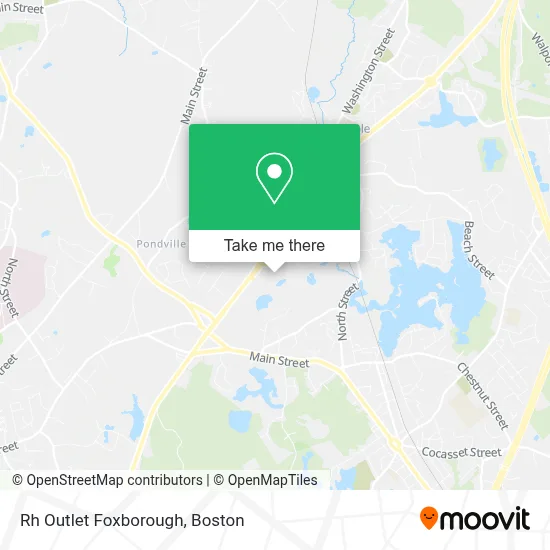 Rh Outlet Foxborough map