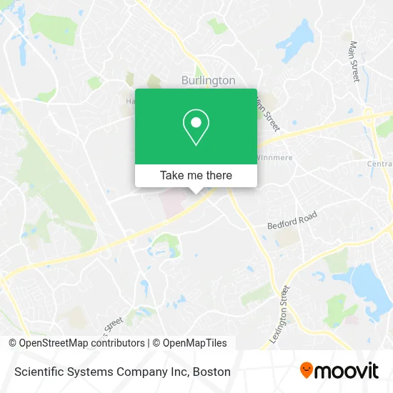 Scientific Systems Company Inc map