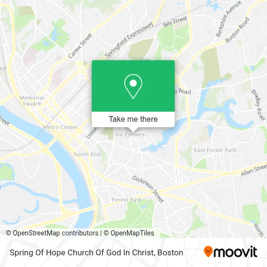 Spring Of Hope Church Of God In Christ map