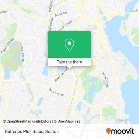 Batteries Plus Bulbs map