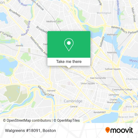 Walgreens #18091 map