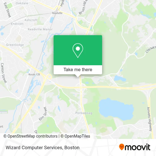Wizard Computer Services map
