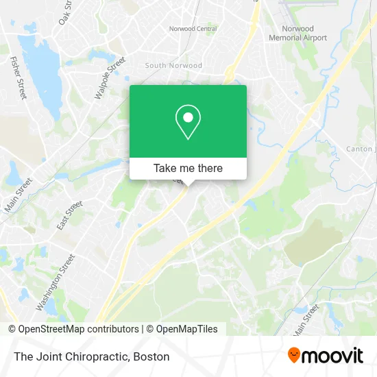 The Joint Chiropractic map