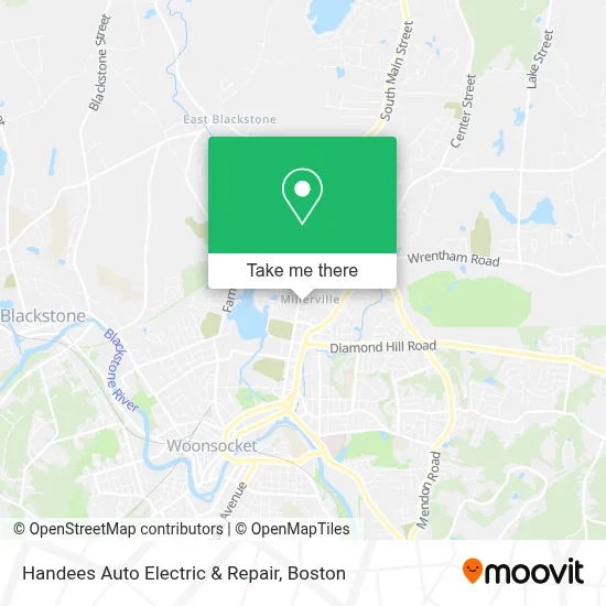 Handees Auto Electric & Repair map