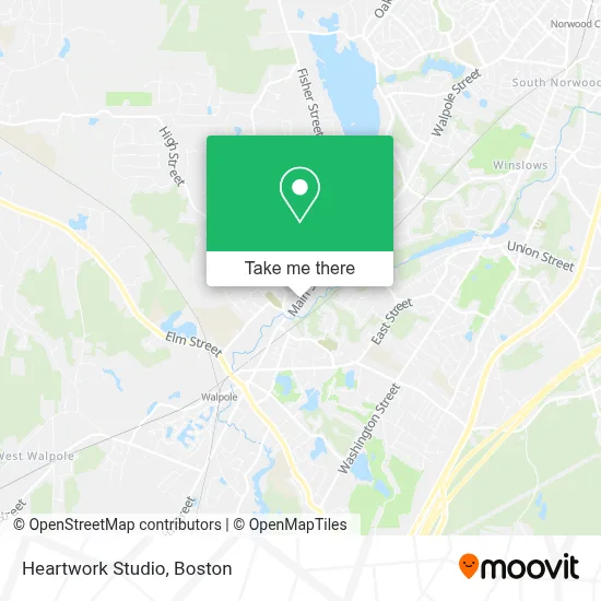 Heartwork Studio map