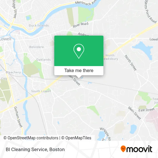 Bl Cleaning Service map