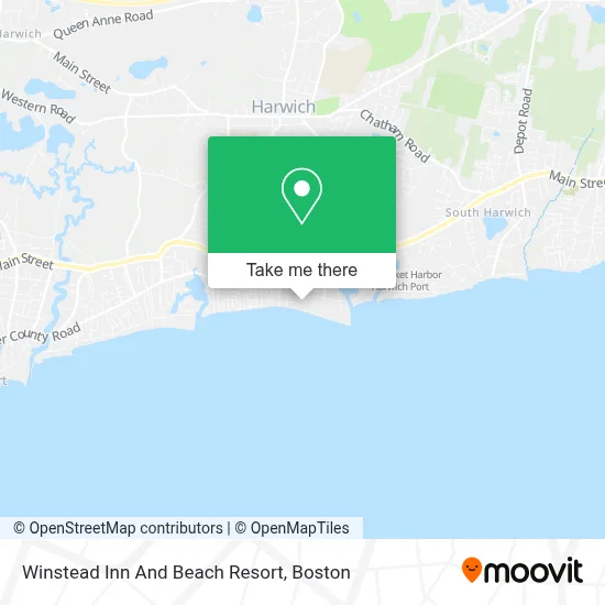 Winstead Inn And Beach Resort map