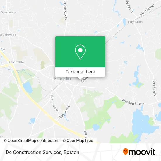 Dc Construction Services map