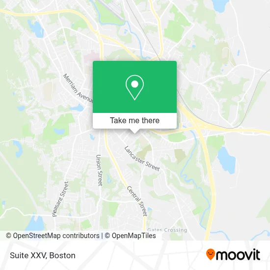 Suite XXV map