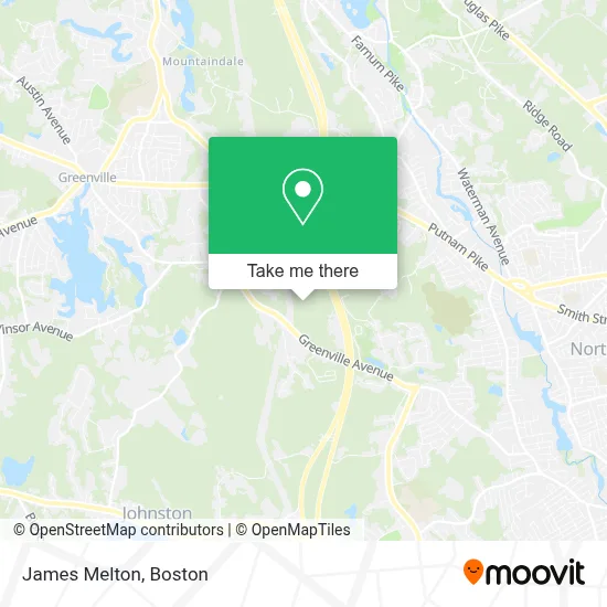 James Melton map