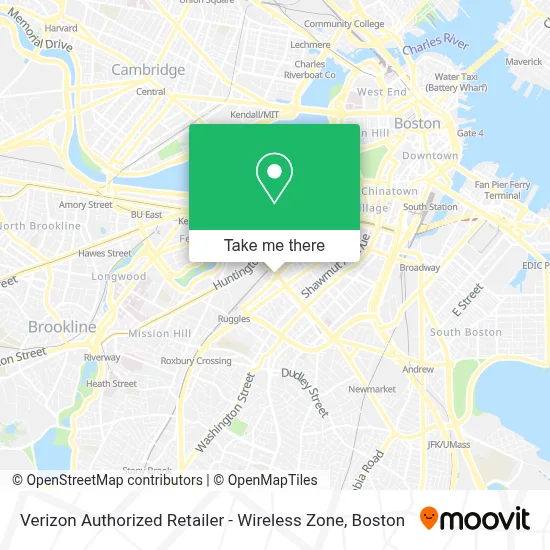 Verizon Authorized Retailer - Wireless Zone map