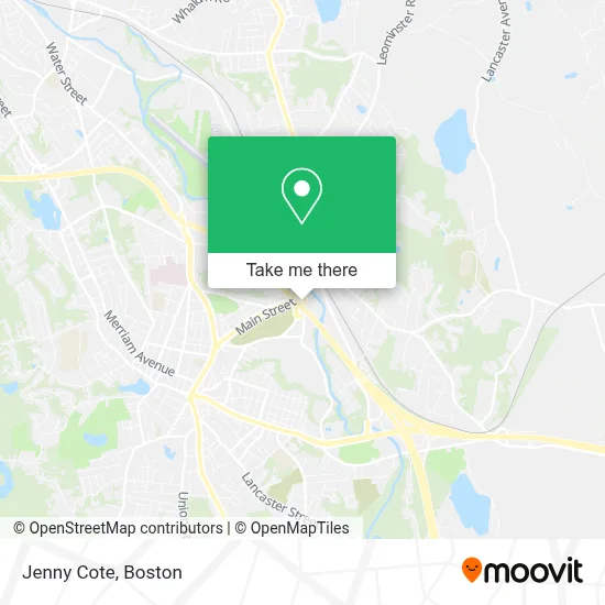 Jenny Cote map